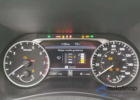 2025 Nissan Sentra Sv from USA, damaged, VIN 3N1AB8CV7SY346045